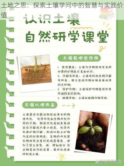 土地之思:探索土壤学问中的智慧与实践价值